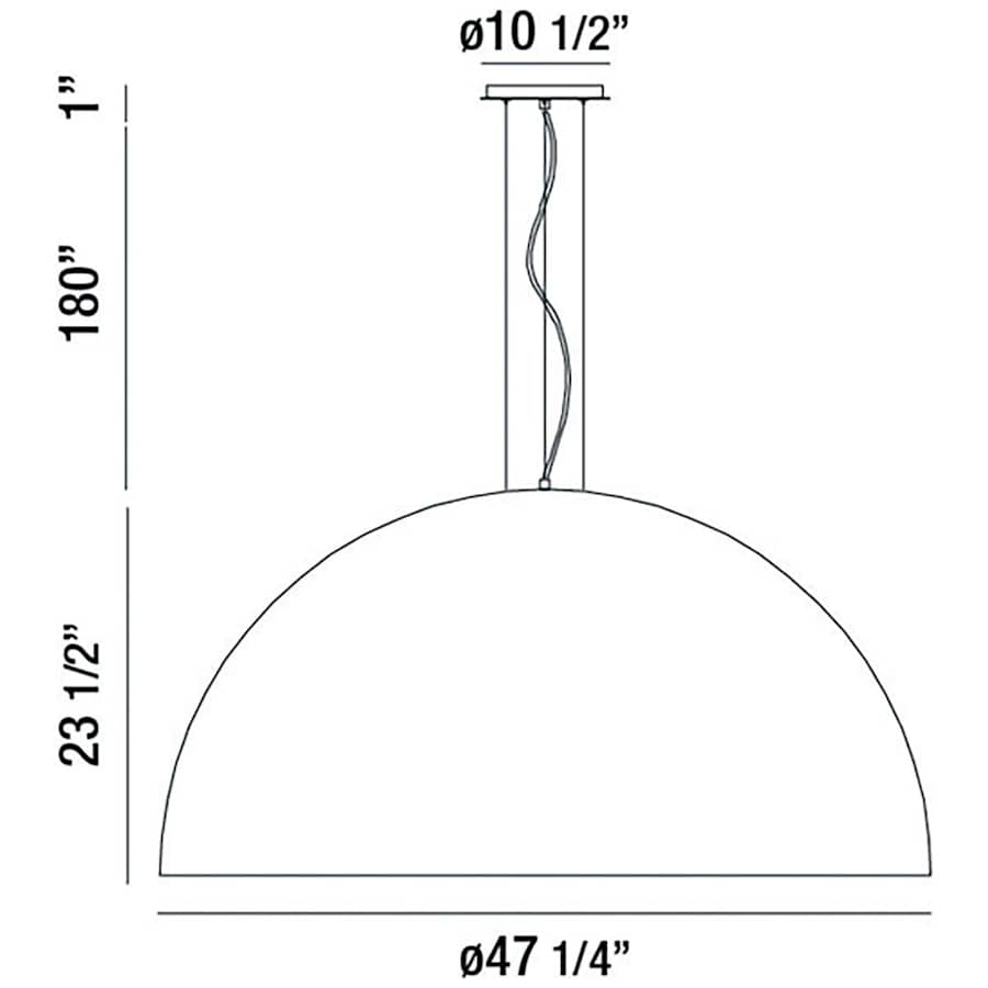 Eurofase Lighting Laverton 47" Wide LED Suspension Pendant