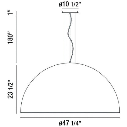 Eurofase Lighting Laverton 47" Wide LED Suspension Pendant