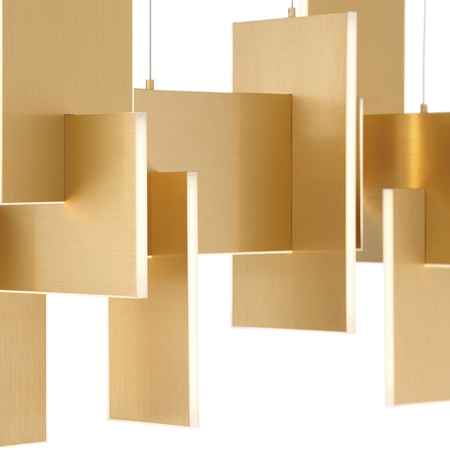 Eurofase Lighting Coburg 9 Light 33" Wide LED Chandelier