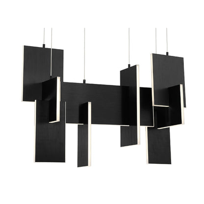 Eurofase Lighting Coburg 14" Wide LED Linear Chandelier