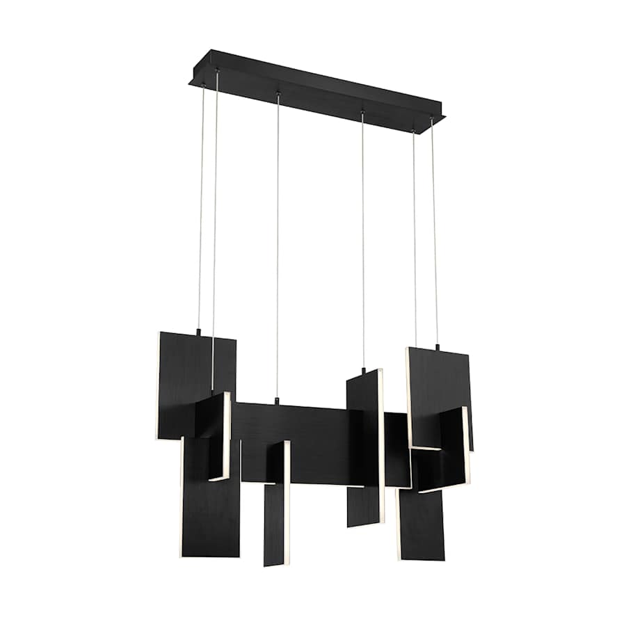 Eurofase Lighting Coburg 14" Wide LED Linear Chandelier
