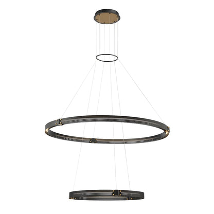 Eurofase Lighting Admiral 4 Light 48" Wide LED Ring Chandelier - 2 Tiers