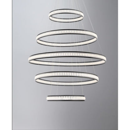 Eurofase Lighting Forester 60" 5 Tier Round Chandelier