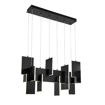 Eurofase Lighting Coburg 42" Wide LED Linear Chandelier