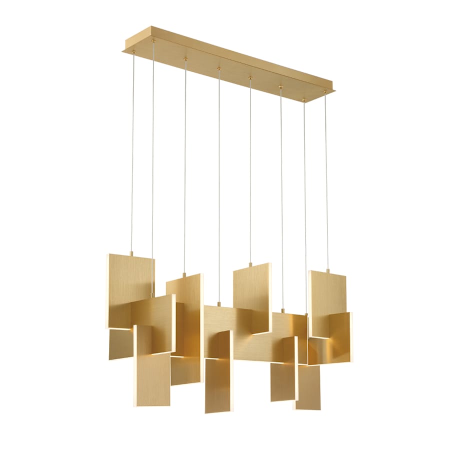 Eurofase Lighting Coburg 42" Wide LED Linear Chandelier