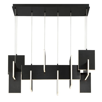 Eurofase Lighting Coburg 42" Wide LED Linear Chandelier