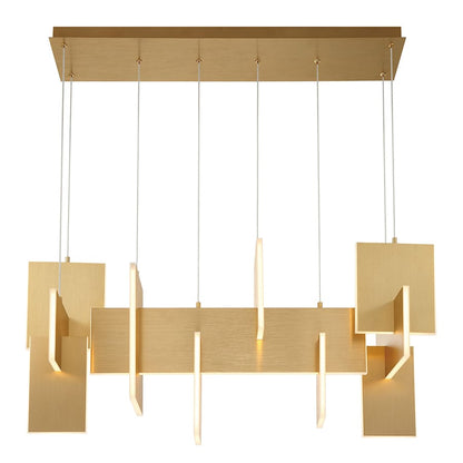 Eurofase Lighting Coburg 42" Wide LED Linear Chandelier
