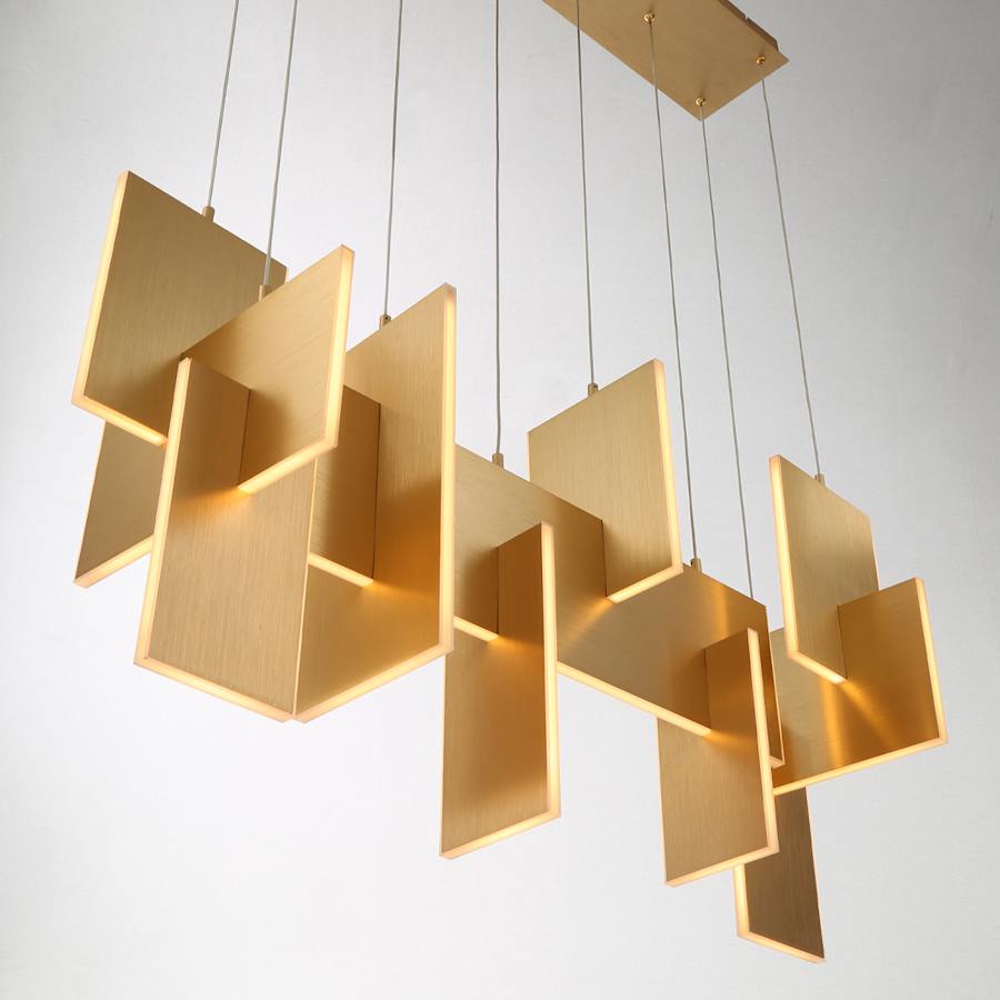 Eurofase Lighting Coburg 42" Wide LED Linear Chandelier