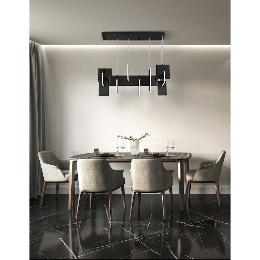 Eurofase Lighting Coburg 42" Wide LED Linear Chandelier