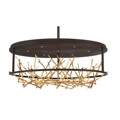 Eurofase Lighting Aerie 31" Wide LED Abstract Drum Chandelier
