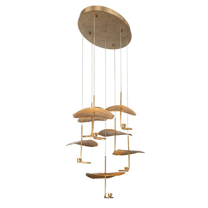 Eurofase Lighting Lagatto 9 Light 24" Wide LED Suspension Multi Light Pendant