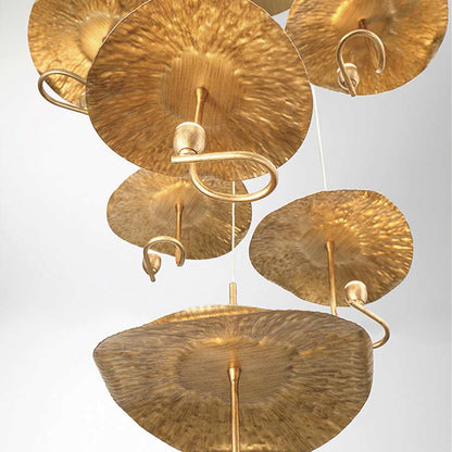 Eurofase Lighting Lagatto 9 Light 24" Wide LED Suspension Multi Light Pendant