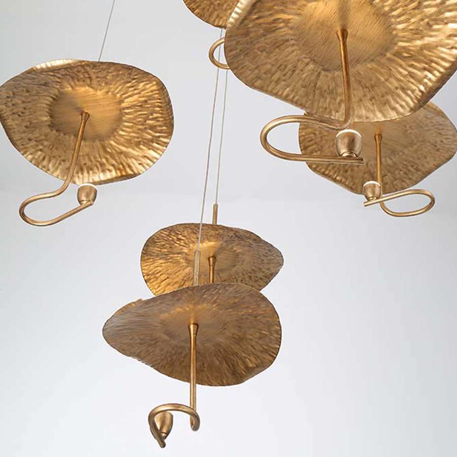 Eurofase Lighting Lagatto 9 Light 36" Wide LED Suspension Multi Light Pendant