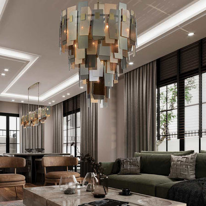 Eurofase Lighting Cocolina 19 Light 29" Wide Abstract Chandelier