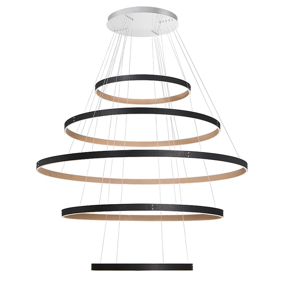 Eurofase Lighting Verdura 5 Light 60" Wide LED Ring Chandelier