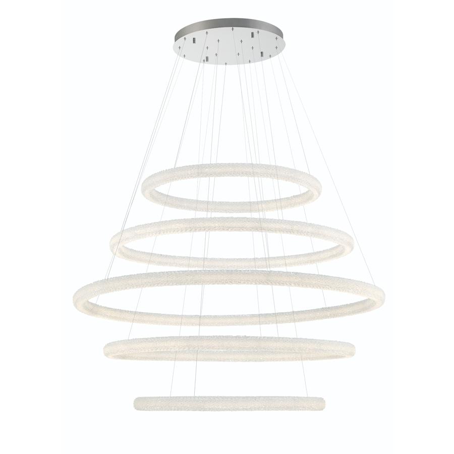 Eurofase Lighting Sassi 5 Light 60" Wide LED Ring Chandelier
