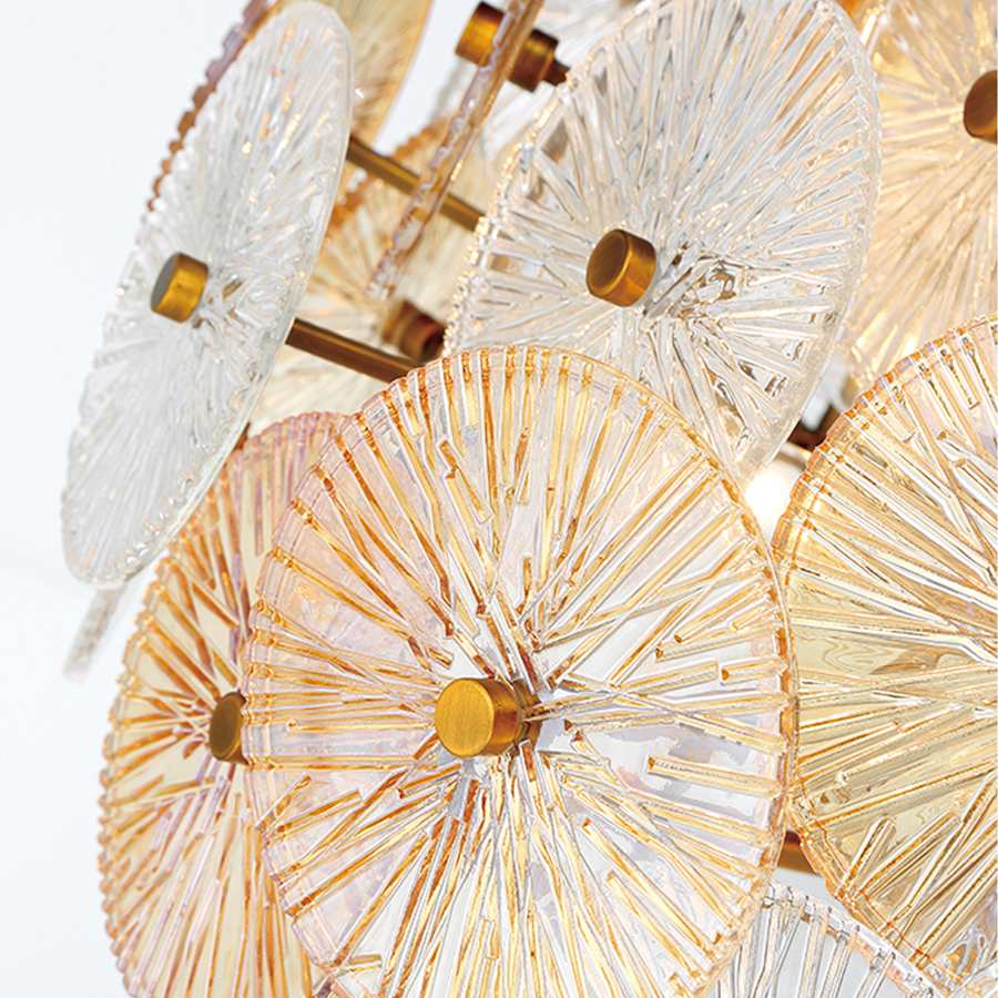 Eurofase Lighting Sue-Anne 12 Light 30" Wide Abstract Pendant