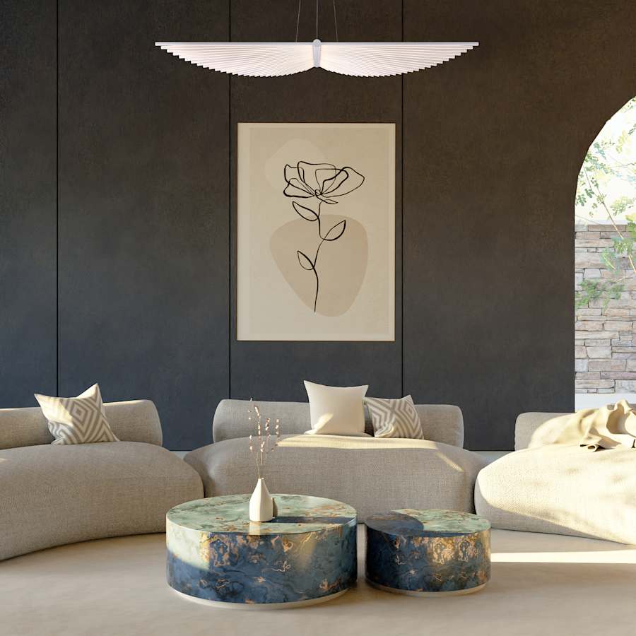 Eurofase Lighting Seraph 59" Wide 3000K LED Linear Chandelier