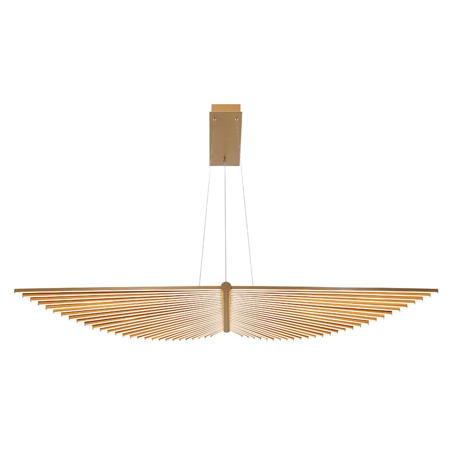 Eurofase Lighting Seraph 59" Wide 3000K LED Linear Chandelier