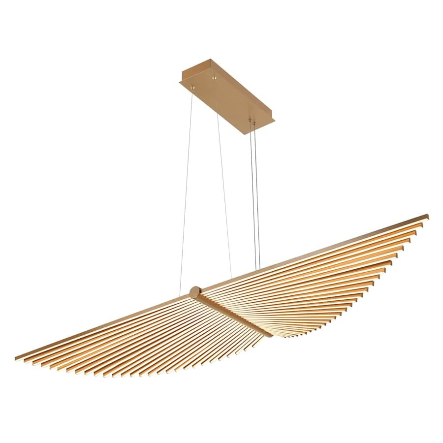 Eurofase Lighting Seraph 59" Wide 3000K LED Linear Chandelier