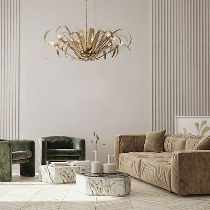 Eurofase Lighting Kagra 12 Light 56" Wide Chandelier