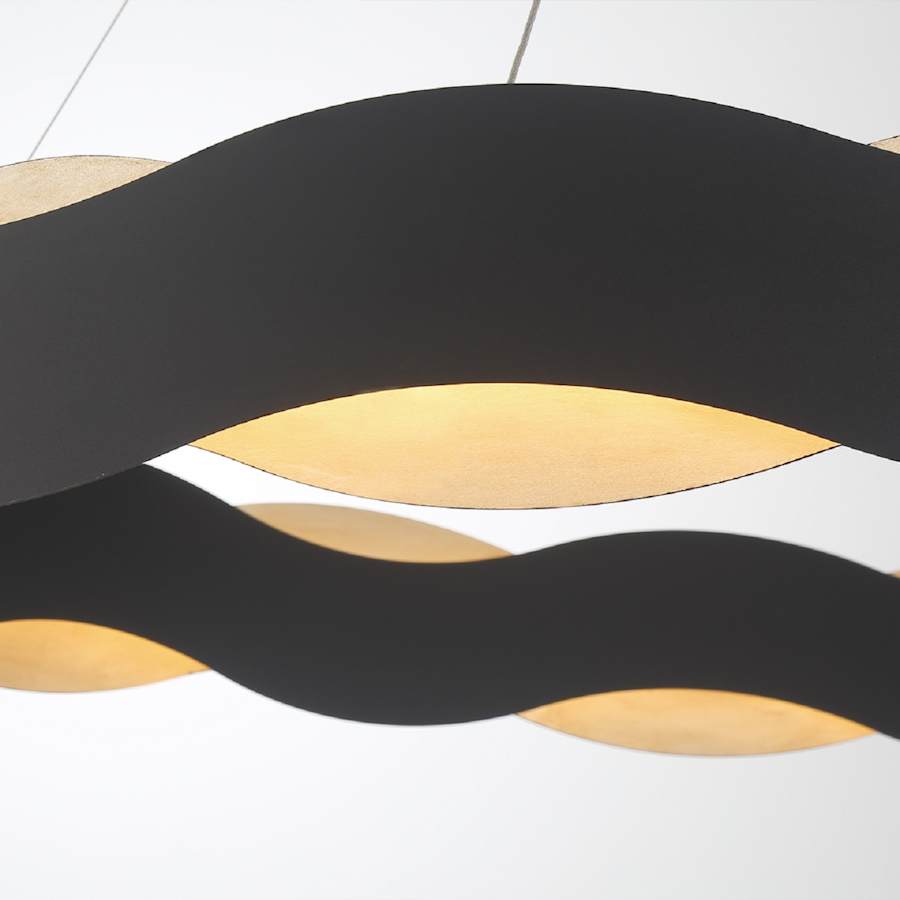 Eurofase Lighting Vaughan 46" Wide Ring Chandelier