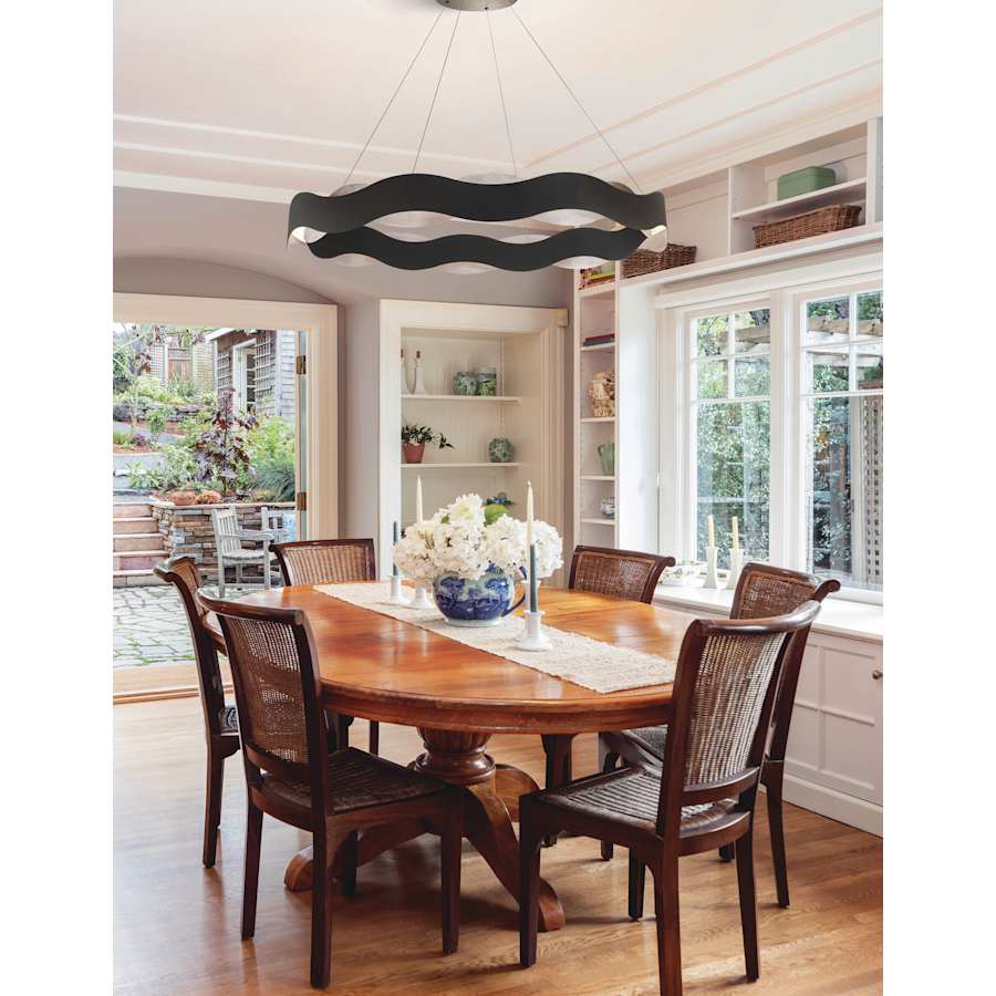 Eurofase Lighting Vaughan 46" Wide Ring Chandelier