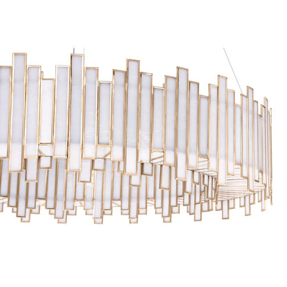 Eurofase Lighting Birla 12 Light 37" Wide Ring Chandelier