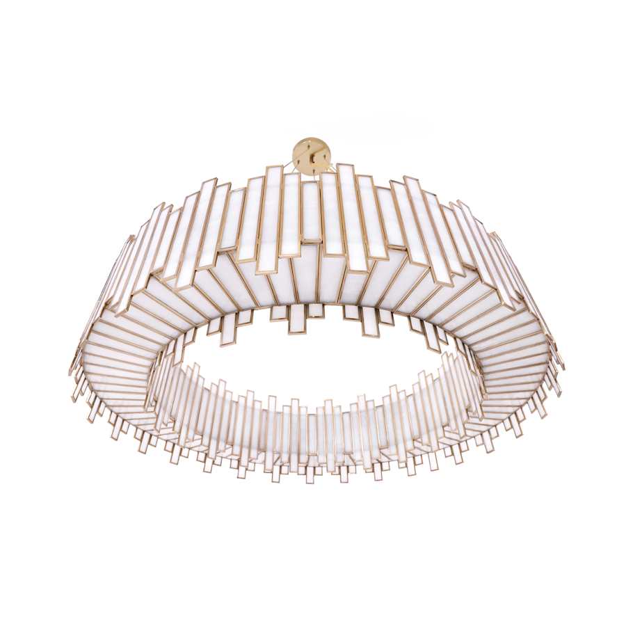 Eurofase Lighting Birla 12 Light 37" Wide Ring Chandelier