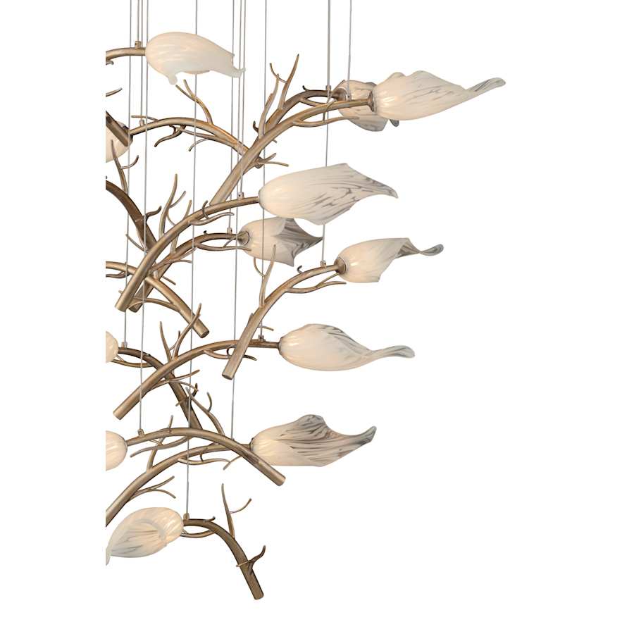Eurofase Lighting Matera 32" Wide LED Abstract Chandelier