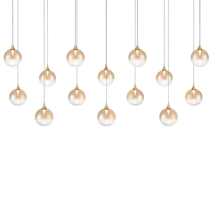 Eurofase Lighting Iissa 72" Wide Linear Chandelier