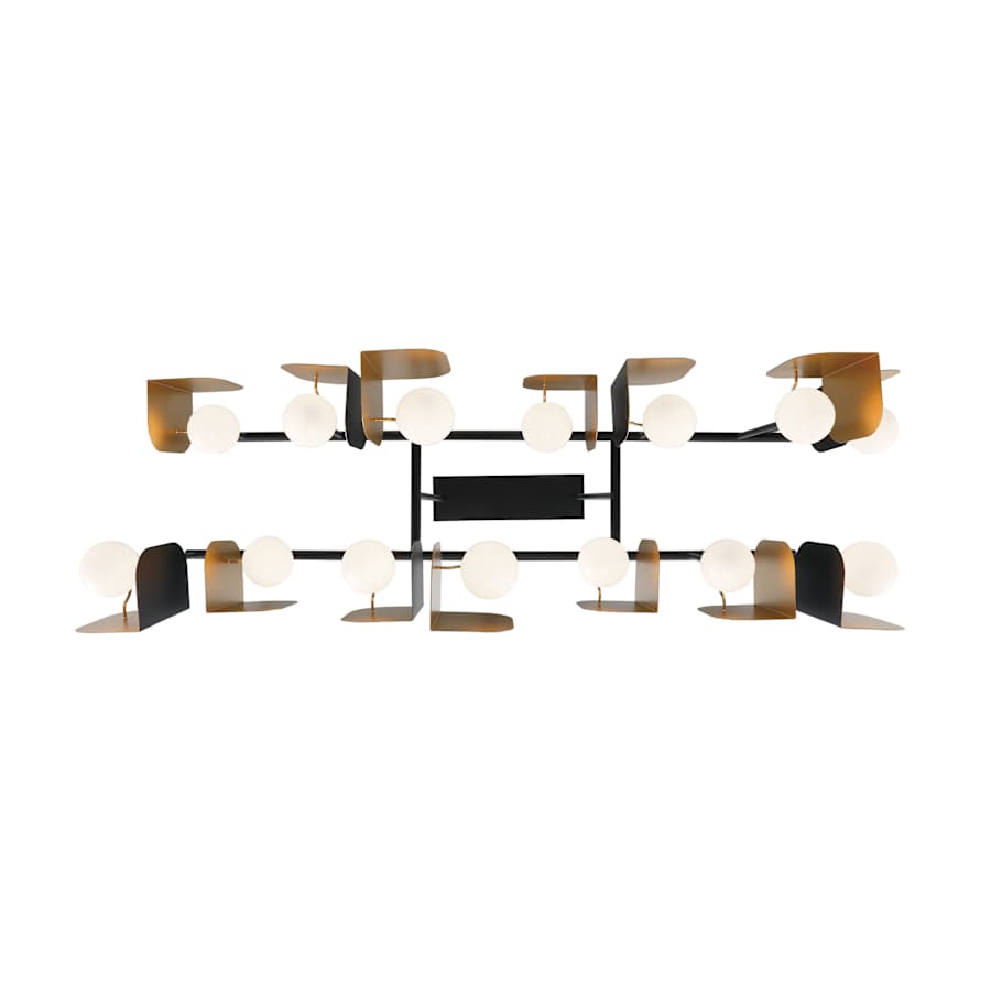 Eurofase Lighting Cornice 60" Wide Linear Chandelier