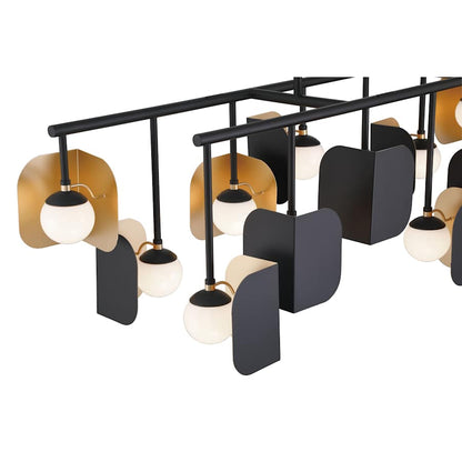 Eurofase Lighting Cornice 60" Wide Linear Chandelier