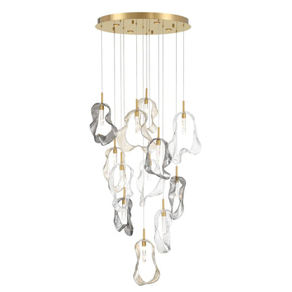 Eurofase Lighting Norah 24" Wide Crystal Chandelier