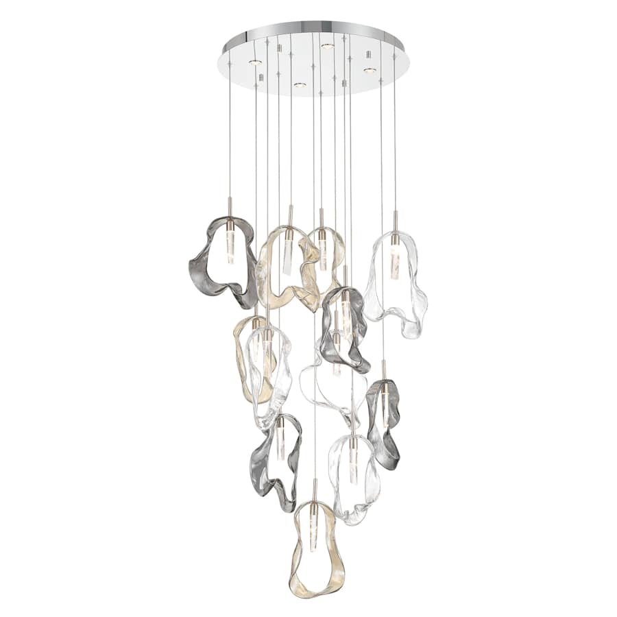 Eurofase Lighting Norah 24" Wide Crystal Chandelier