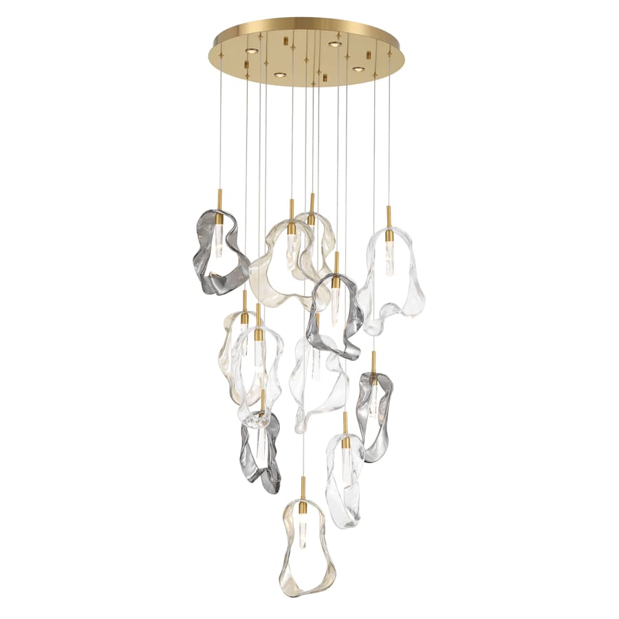 Eurofase Lighting Norah 24" Wide Crystal Chandelier