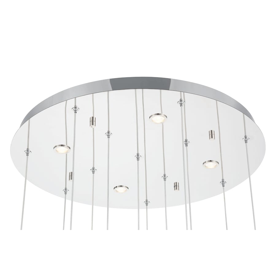 Eurofase Lighting Norah 24" Wide Crystal Chandelier