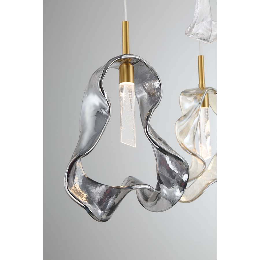 Eurofase Lighting Norah 51" Wide Crystal Linear Chandelier