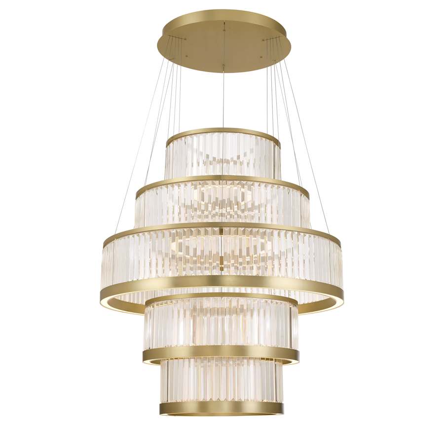 Eurofase Lighting Empra 5 Light 48" Wide LED Ring Chandelier