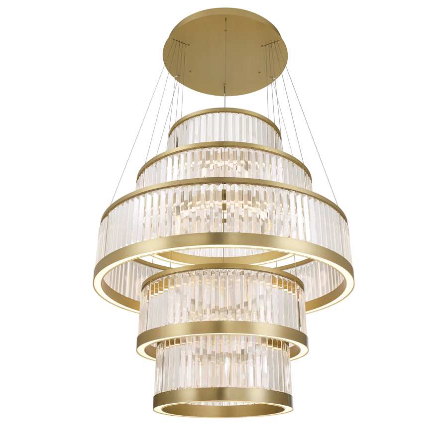 Eurofase Lighting Empra 5 Light 48" Wide LED Ring Chandelier