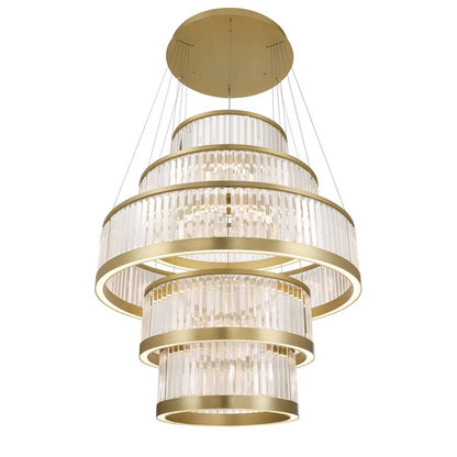 Eurofase Lighting Empra 5 Light 48" Wide LED Ring Chandelier
