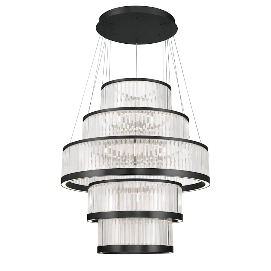 Eurofase Lighting Empra 5 Light 48" Wide LED Ring Chandelier