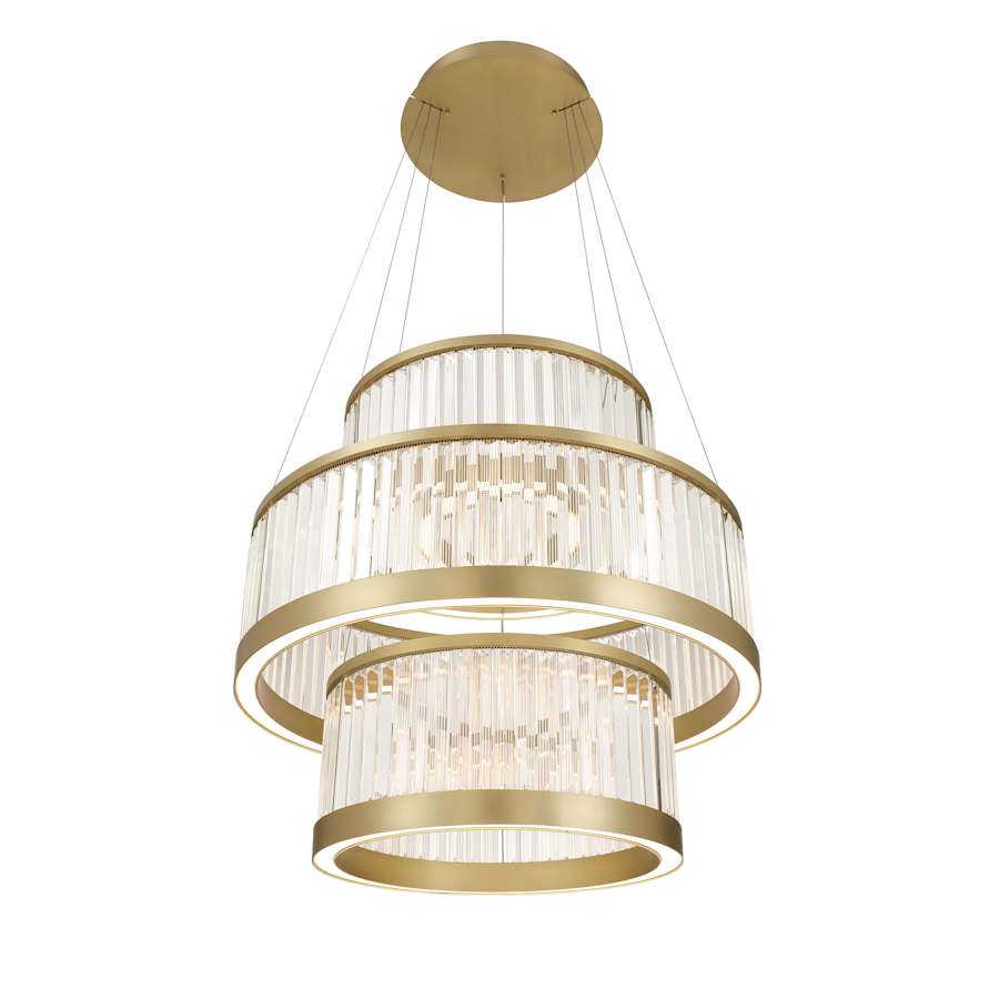 Eurofase Lighting Empra 3 Light 36" Wide LED Ring Chandelier
