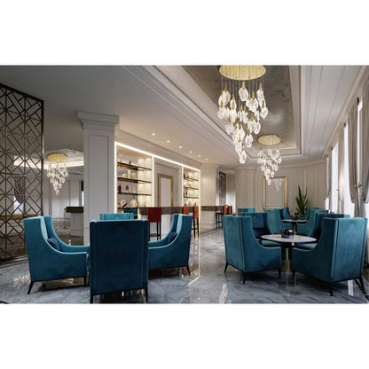Eurofase Lighting Jateo 33 Light 40" Wide LED Waterfall Chandelier