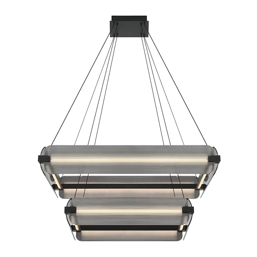 Eurofase Lighting Neoness 8 Light 35" Wide LED Square Chandelier
