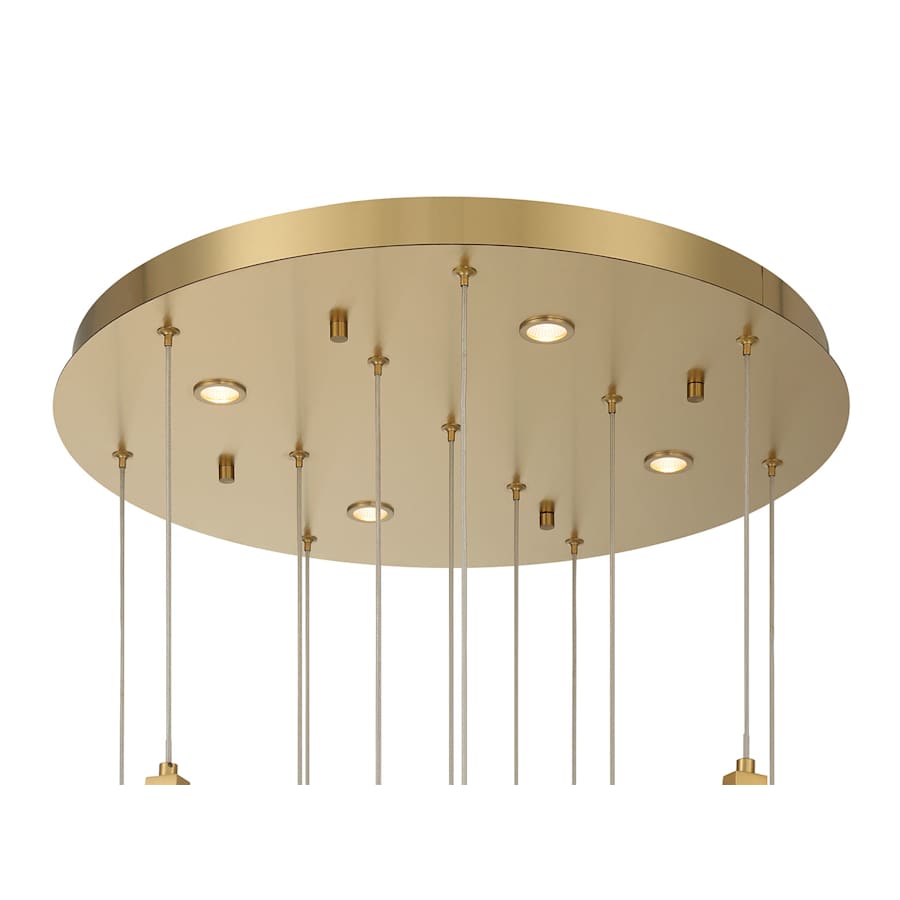 Eurofase Lighting Jateo 16 Light 24" Wide LED Waterfall Chandelier