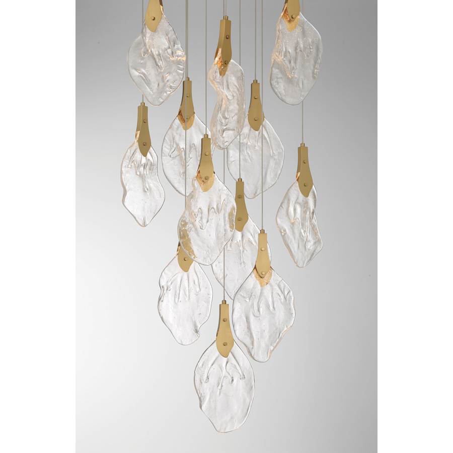 Eurofase Lighting Jateo 16 Light 24" Wide LED Waterfall Chandelier