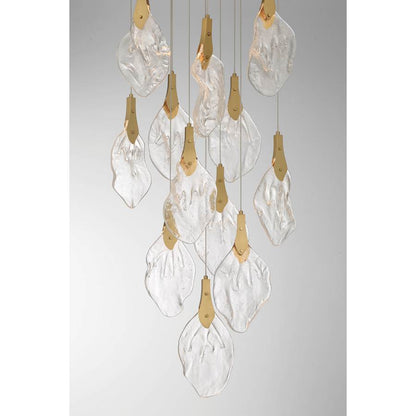 Eurofase Lighting Jateo 16 Light 24" Wide LED Waterfall Chandelier