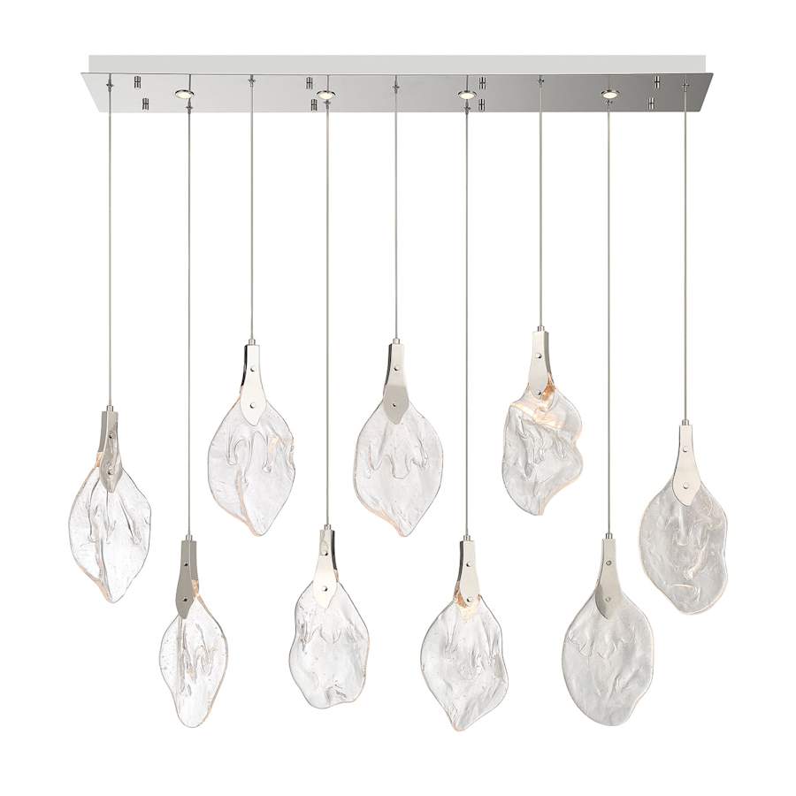 Eurofase Lighting Jateo 13 Light 51" Wide LED Linear Chandelier
