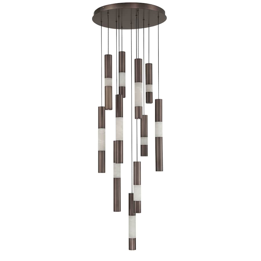 Eurofase Lighting Ronda 11 Light 20" Wide LED Waterfall Chandelier